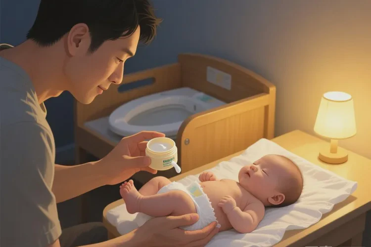 宝宝肛周容易长湿疹能不能治愈(图1)