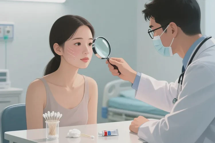 大学生面部容易起湿疹能治愈吗(图2)