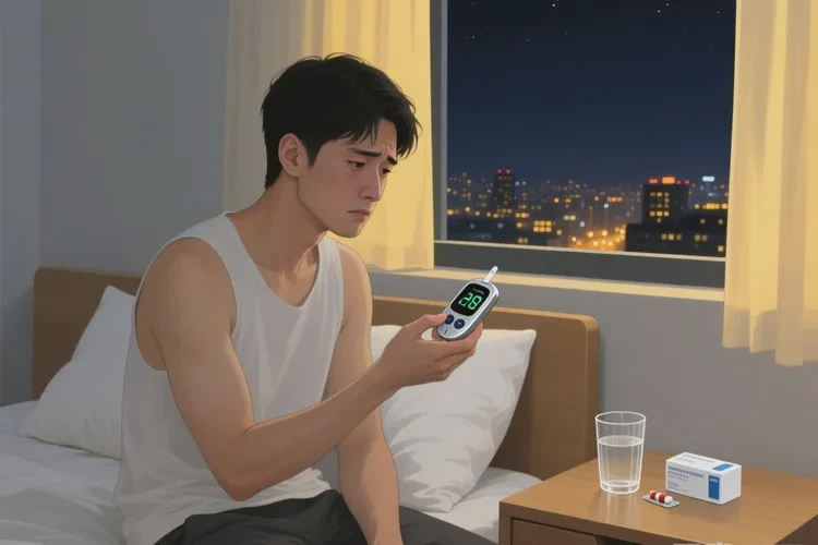 28岁晚上血糖19.5是怎么回事(图1)