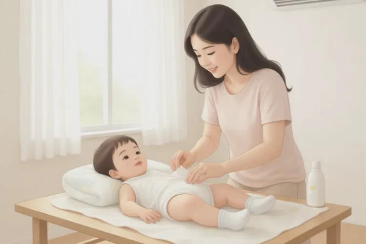 婴儿屁股上长湿疹能不能治愈(图1)