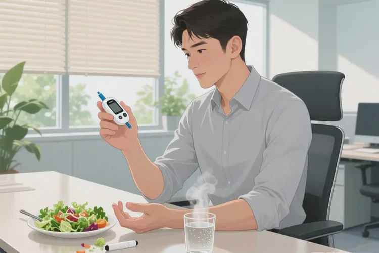 29岁中餐血糖4点4是怎么回事(图1)