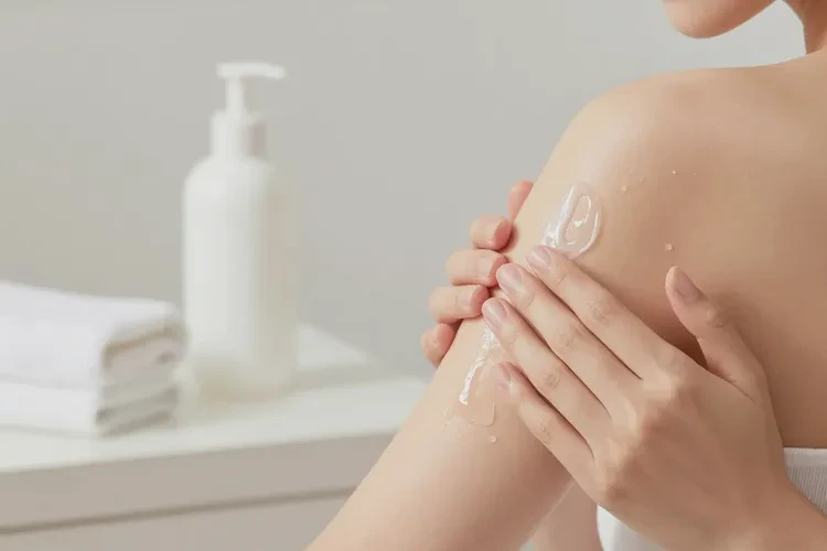 女生手臂上偶尔长湿疹可以治愈吗(图2)