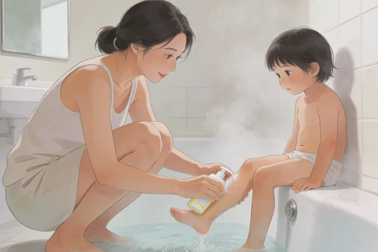 小孩小腿出现湿疹能不能治愈(图1)