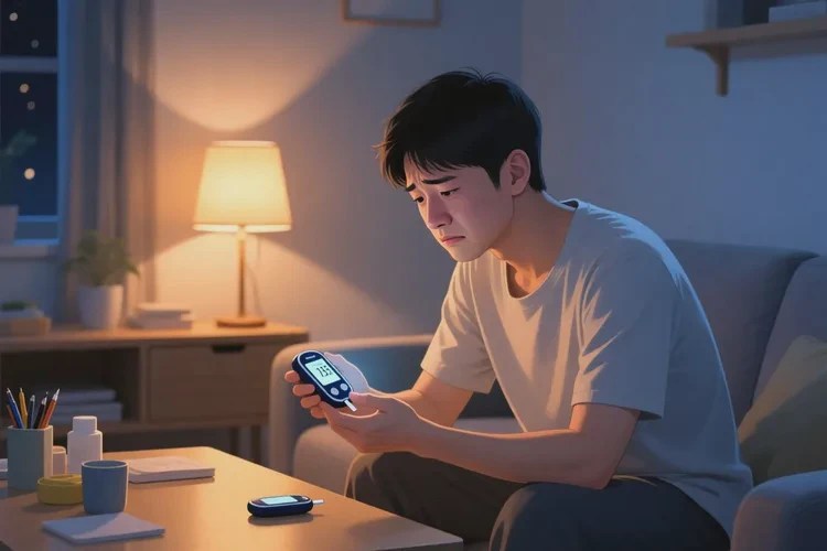 28岁晚上血糖10点6是怎么回事(图1)