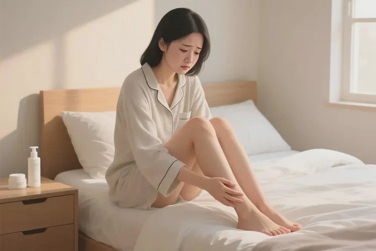 女性小腿长湿疹能治愈吗(图1)