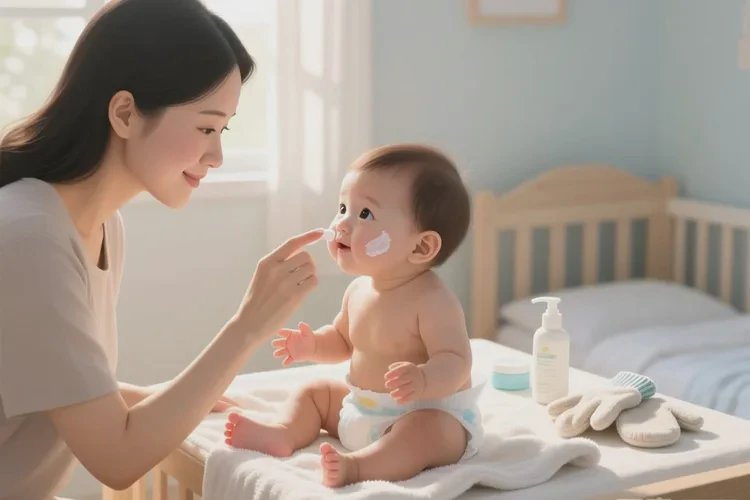 婴幼儿手上长湿疹能不能治愈(图1)