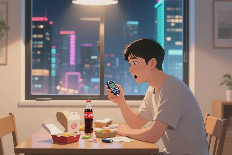 29岁晚餐血糖15点3是怎么回事(图1)