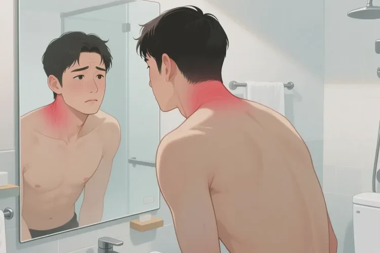 男性脖子上经常长湿疹能治愈吗(图1)