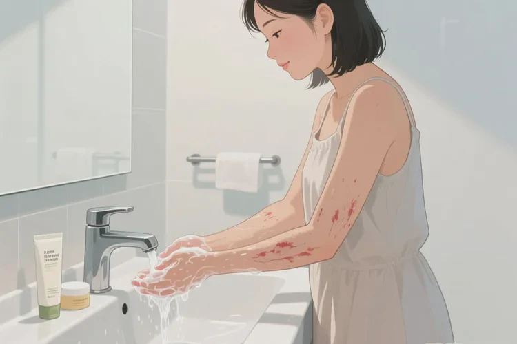 哺乳期妈妈手臂经常起湿疹能治愈吗(图2)