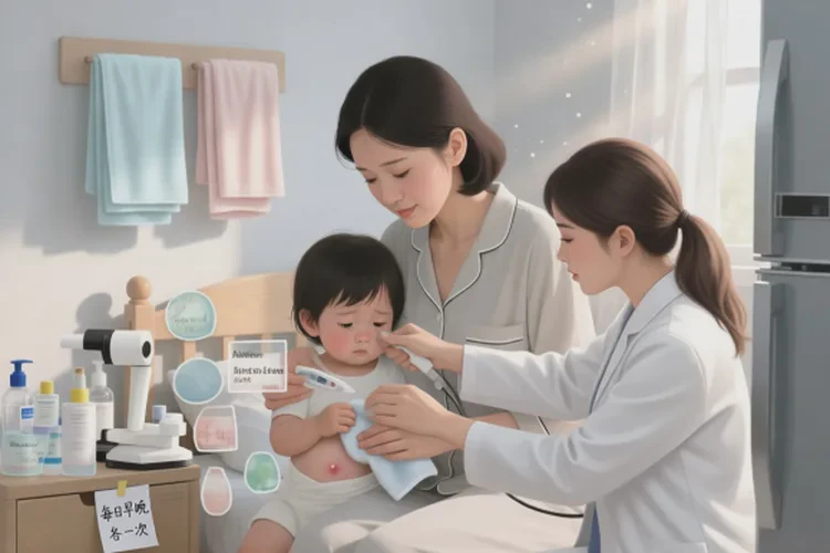 小孩肚子容易长湿疹能不能治愈(图3)