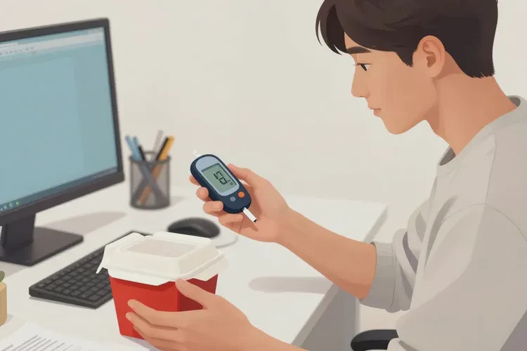 29岁晚餐血糖9.8是怎么回事(图1)