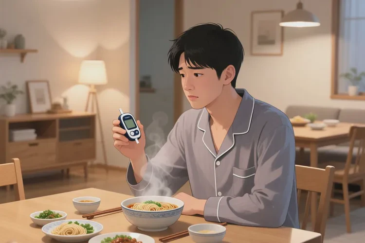 29岁晚餐血糖13.3是怎么回事(图1)