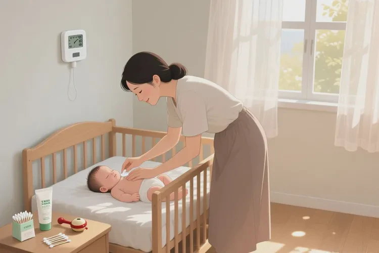 婴幼儿面部长湿疹能不能治愈(图1)