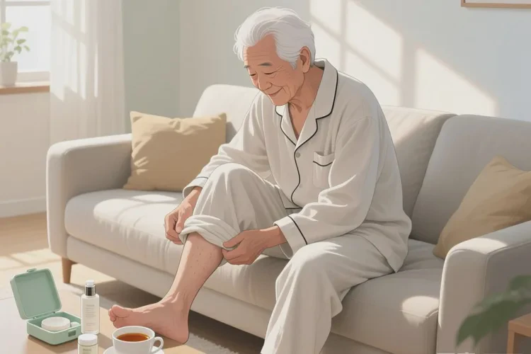 高龄老人小腿上容易起湿疹能治愈吗(图4)