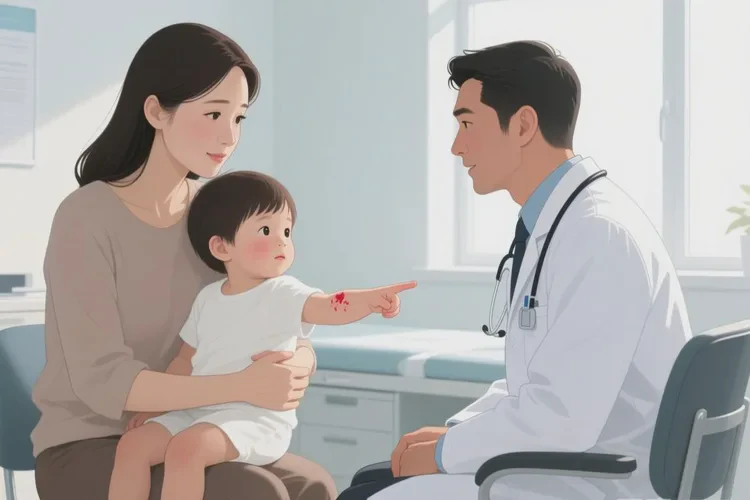 小孩手臂容易长湿疹能不能治愈(图1)