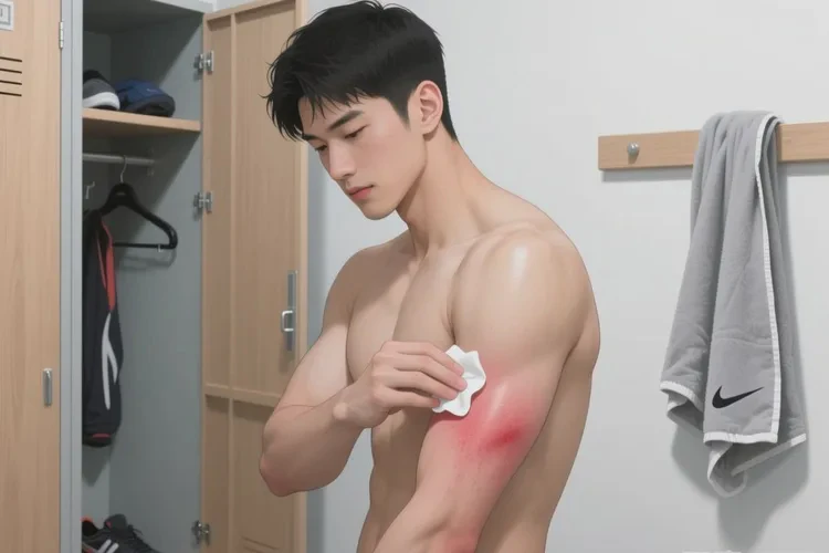 男性手臂长湿疹能治愈吗(图1)