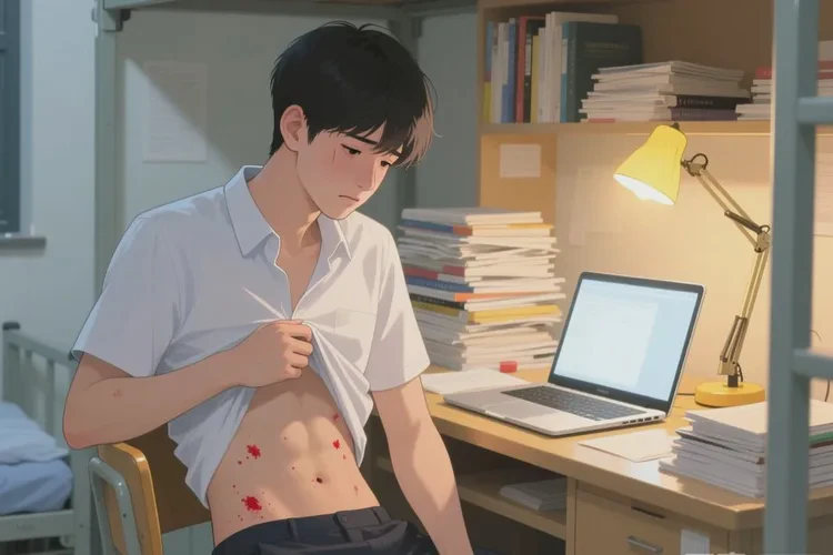 大学生肚子偶尔起湿疹能治愈吗(图1)