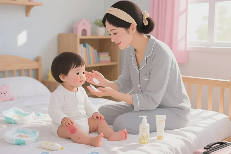 小孩大腿上容易起湿疹能不能治愈(图1)