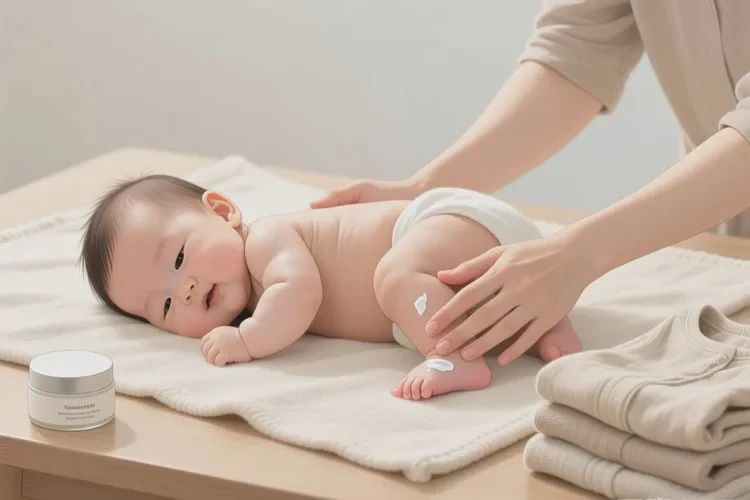 新生儿脚上有湿疹能治愈吗(图2)