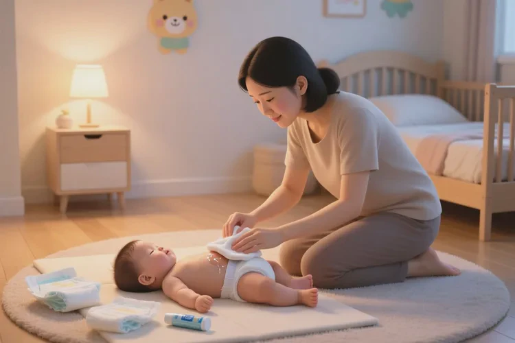 孩子肛周长湿疹能不能治愈(图1)