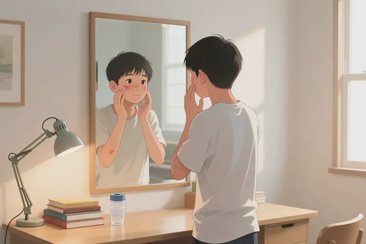 青少年脸上长湿疹能治愈吗(图2)