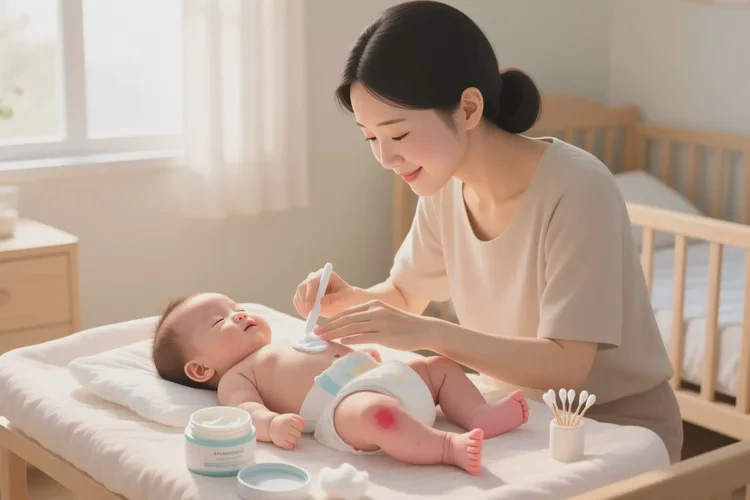 婴幼儿小腿上经常起湿疹能不能治愈(图1)