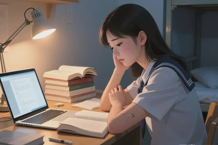 大学生手臂上出现湿疹能治愈吗(图1)