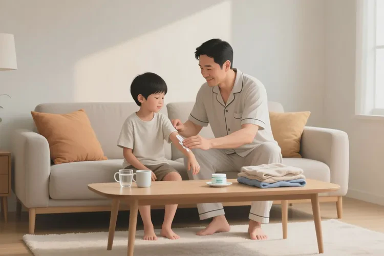 小儿身上容易起湿疹能治愈吗(图3)