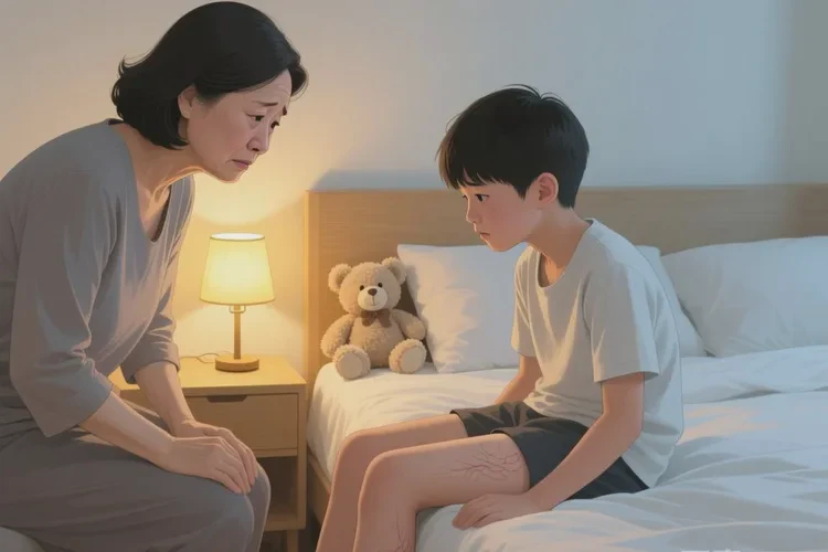 中学生大腿上长湿疹能治愈吗(图1)