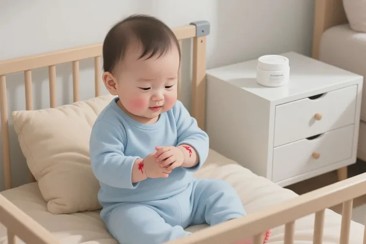 宝宝手臂偶尔起湿疹能不能治愈(图2)