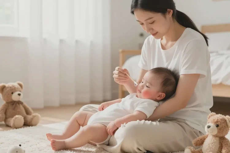 宝宝手臂上偶尔长湿疹能不能治愈(图1)