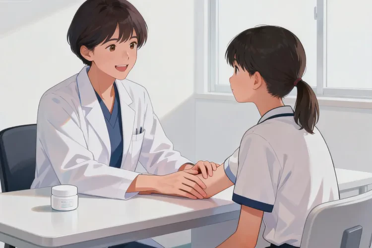 中学生手臂上偶尔起湿疹能治愈吗(图4)