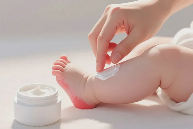 新生儿小腿上长湿疹能治愈吗(图2)