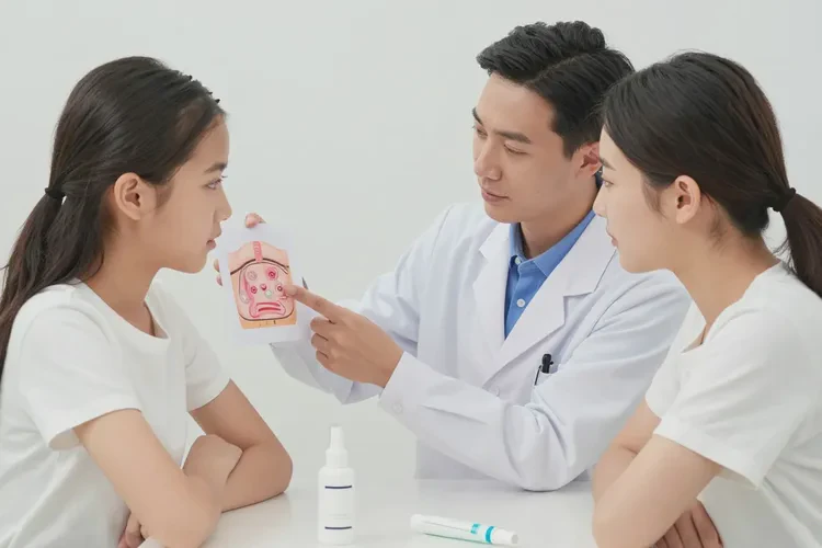 大学生手臂上容易长湿疹能治愈吗(图2)