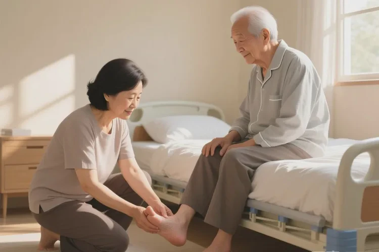 高龄老人脚上偶尔起湿疹能治愈吗(图2)