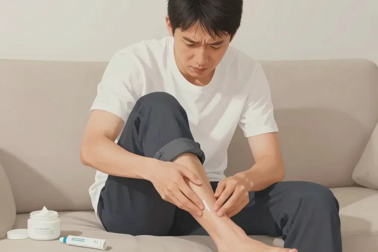 男人小腿容易长湿疹能治愈吗(图1)
