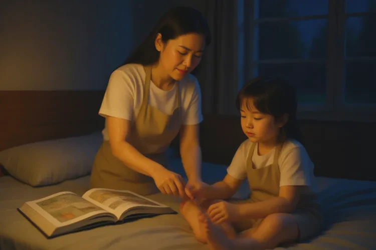 小学生脚上出湿疹能治愈吗(图1)