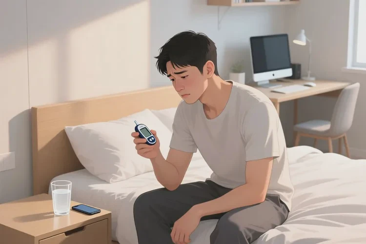 28岁晚上血糖26.6是怎么回事(图1)