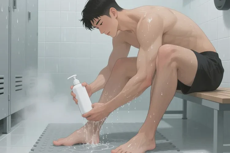 男生小腿上出现湿疹能治愈吗(图1)