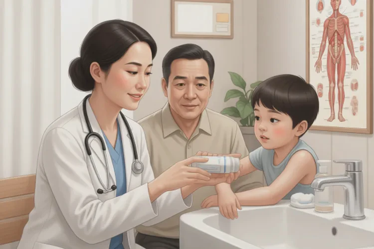 小学生手臂起湿疹能治愈吗(图2)