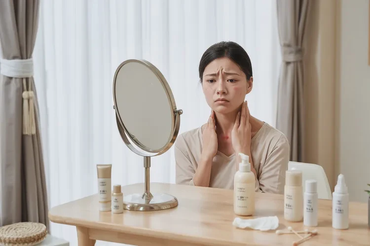 女人脖子起湿疹能治愈吗(图4)