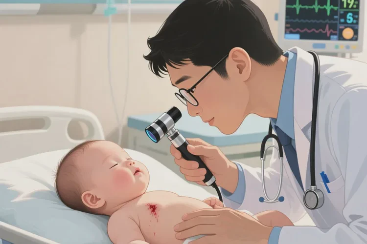 新生儿脖子起湿疹可以治愈吗(图4)