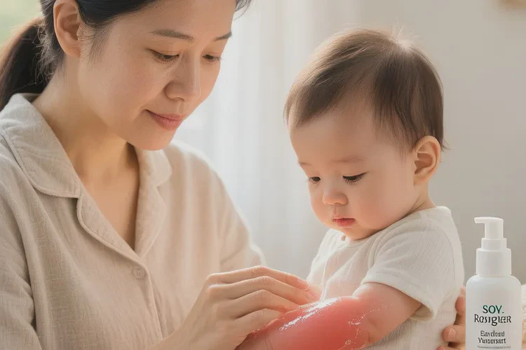 小儿手臂容易起湿疹能治愈吗(图1)