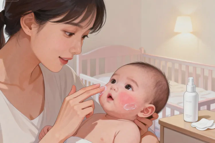 婴儿面部经常长湿疹能不能治愈(图1)