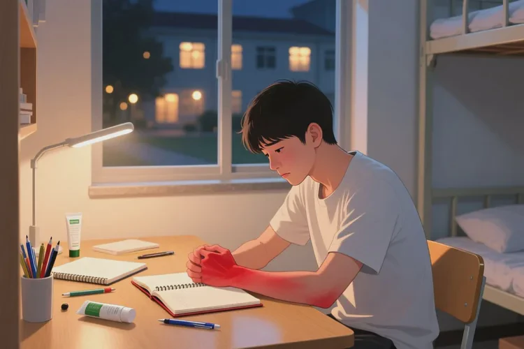 大学生手上经常起湿疹能治愈吗(图1)