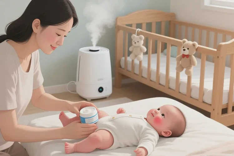 婴幼儿大腿容易长湿疹能不能治愈(图1)