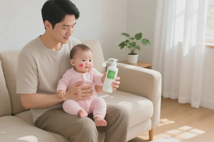 新生儿全身偶尔起湿疹可以治愈吗(图2)