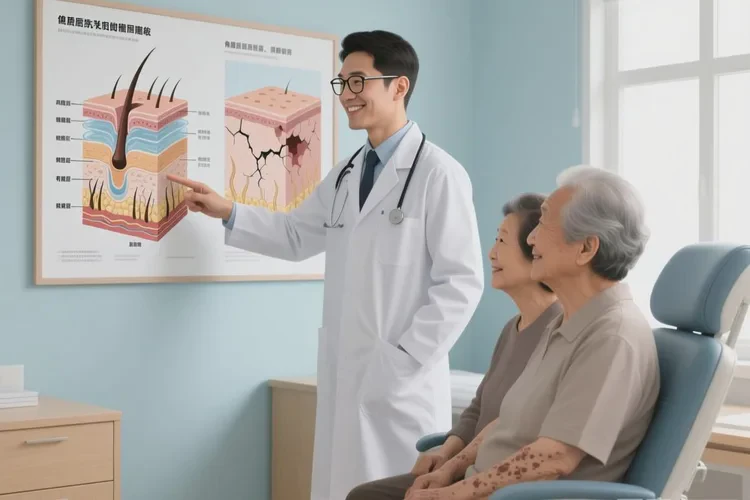 老年人大腿起湿疹能治愈吗(图2)