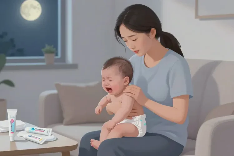 小儿屁股上容易长湿疹能治愈吗(图1)