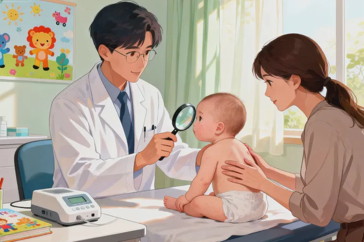 幼儿面部有湿疹能治愈吗(图3)